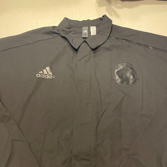 Men's Adidas Mexico Team Warmup Jacket - Picture 3 of 4